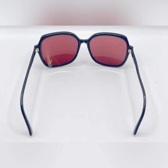 Vintage ClearVision 271 Black White Oval Sunglasses Frames Only - Picture 6 of 8